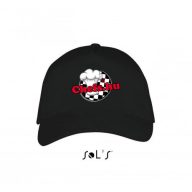 Chefs.hu logós baseball sapka - fémcsattal állítható