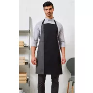 Chefs.hu logós kétszínű szakácskötény – beige/barna