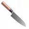 Satake Noushu Masamune Santoku szakácskés diófa markolattal 16,5 cm AUS-8A pengével