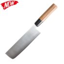 Satake Noushu Masamune Saku Nakiri konyhakés AUS-8A pengével és diófa markolattal