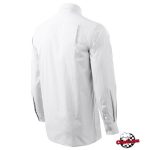 Férfi ing - ADLER - fehér, hosszú ujjú 100% pamut