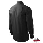 Férfi ing- ADLER - fekete, hosszú ujjú 100% pamut