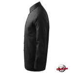 Férfi ing- ADLER - fekete, hosszú ujjú 100% pamut