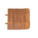 ARCOS késtartó táska, kézzel készített, valódi bőr - 5 késnek