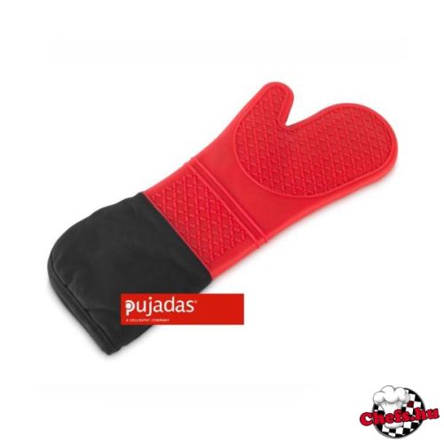 Silicone oven gloves - with cotton lining - 1 pcs!