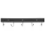Knife rack with 6 hooks -60 cm long