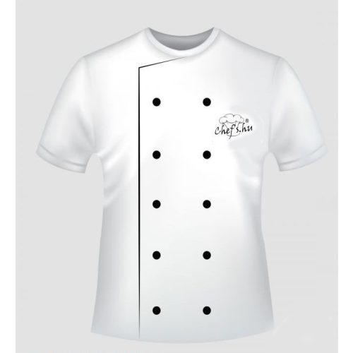 Chefs.hu promotional T-shirt - WHITE