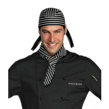 Szakács és cukrász sapkák, fejkendők, sálak