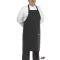 Chef apron - black, large
