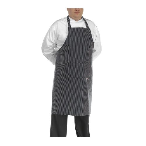 Large chef apron with thin striped 