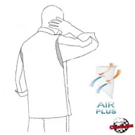   Szakácskabát - sötétkék, hosszú ujjú, rejtett patentos, karcsúsított