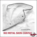 Farmer szakácskabát - patentos, szellőző hátú