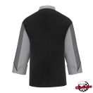 GREY MIX - patentos szakácskabát