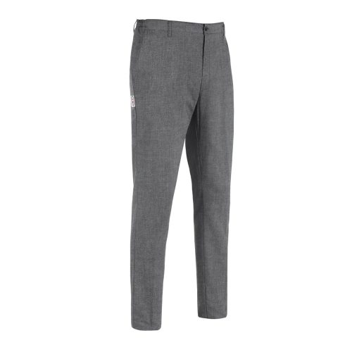 Light gray chef pants - SLIM FIT 