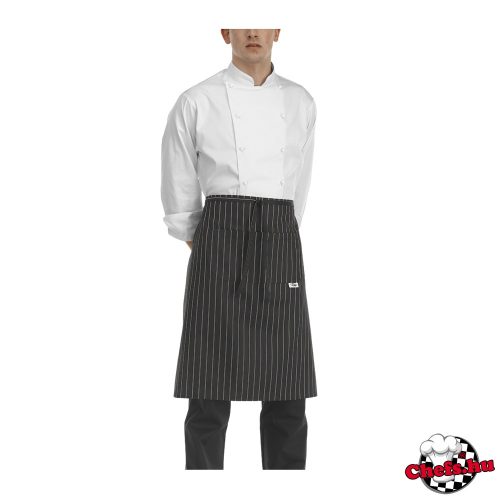 Chef apron - with thick stripes
