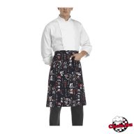 Chef apron - with Japanese character print