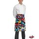 Chef apron - with paint spots print