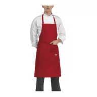 Kötény-zsebes-melles-piros