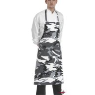 Chef apron with camouflage pattern 