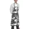Chef apron with camouflage pattern 