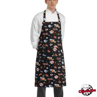 Pop art, bib apron