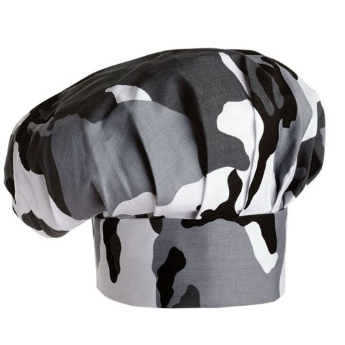 Chef hat - with camouflage pattern