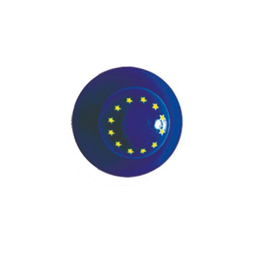 Chef jacket button - with EU flag print 12 pcs