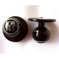 Chef jacket button - with knife, fork, spoon print 12 pcs