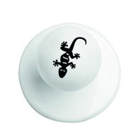 Chef jacket button - with salamander print