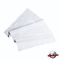 White kitchen towel, tablecloth