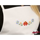 Embroidered apron