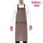 BIB APRON, TROPEZ, MARRONE