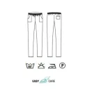 NOAH - fekete szakácsnadrág - PAMUT GAZDAG ANYAGBÓL