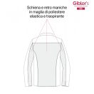 Szakácskabát - RAUL - sötétkék