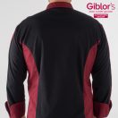 Szakácskabát - RAUL - bordó