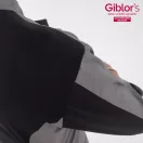 Szakácskabát - RAUL - világos szürke