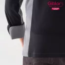 Szakácskabát - RAUL - világos szürke