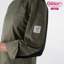 Szakácskabát - RAUL - katonazöld