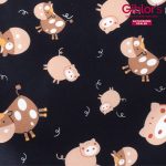 Szakácsnadrág- ALAN - Malackákkal és tehenekkel