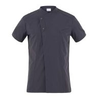 Harry - Szupervékony szürke rövid ujjú szakácskabát