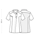 MEGAN - SZUPERVÉKONY KATONAZÖLD NŐI RÖVID UJJÚ SZAKÁCSKABÁT