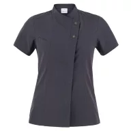   MEGAN - SZUPERVÉKONY SÖTÉT SZÜRKE NŐI RÖVID UJJÚ SZAKÁCSKABÁT