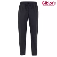   Szakácsnadrág-fekete, gumis derékrésszel, svédzsebes modell