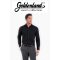 GOLDENLAND slim fit, fekete ing