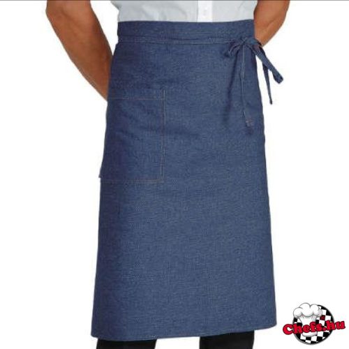 Denim, waist apron - with 1 pocket