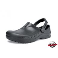   Zinc fekete, uniszex, pántos, csúszásmentes szakácsklumpa