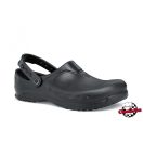 Zinc fekete, uniszex, pántos, csúszásmentes szakácsklumpa