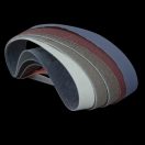  Abrasive belt set for larger knife sharpening machines