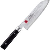 Kasumi Damascus Japán Santoku kés - 18cm 