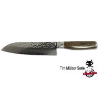 TIM MALZER japán Santoku kés - 18 cm